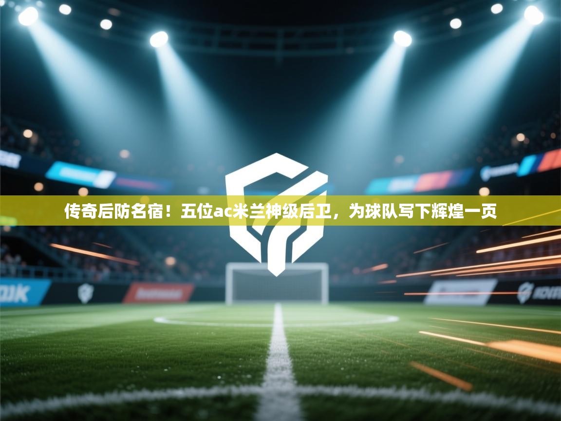 -传奇后防名宿!五位ac米兰神级后卫,为球队写下辉煌一页 第2张