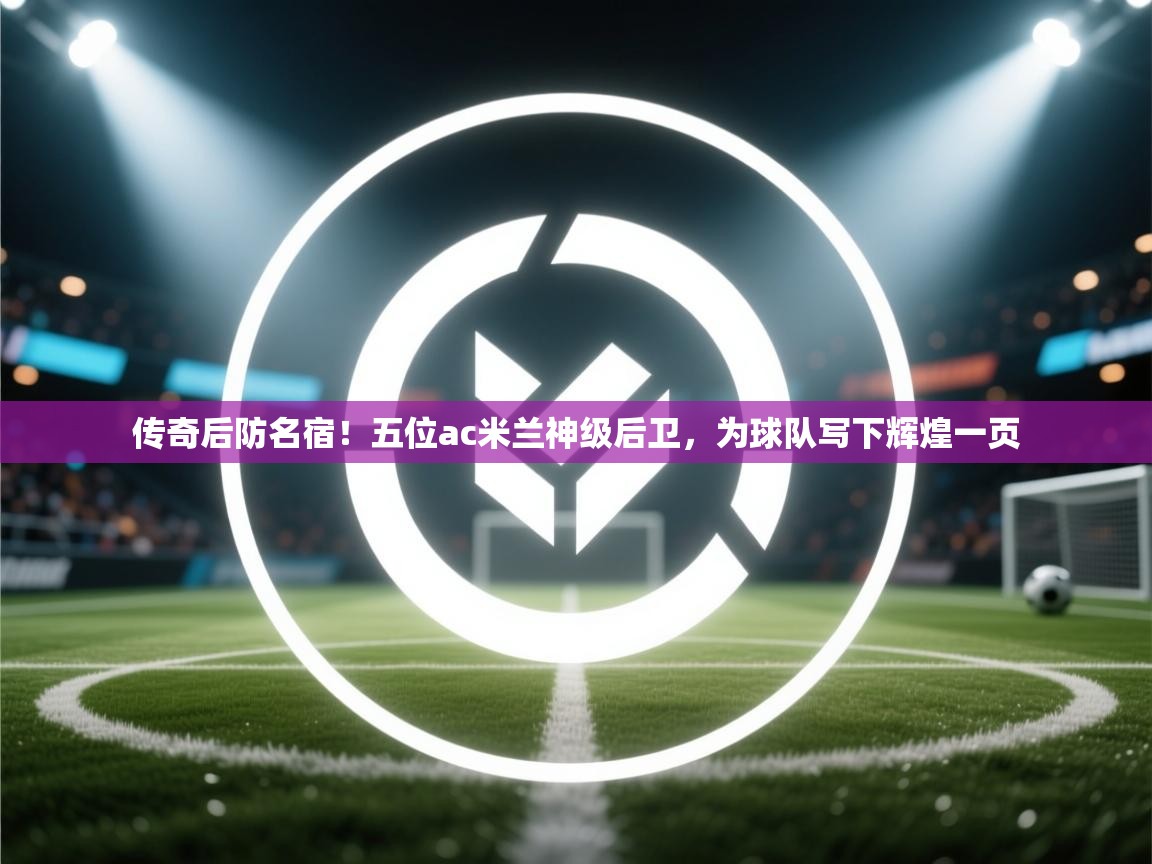 -传奇后防名宿!五位ac米兰神级后卫,为球队写下辉煌一页 第4张